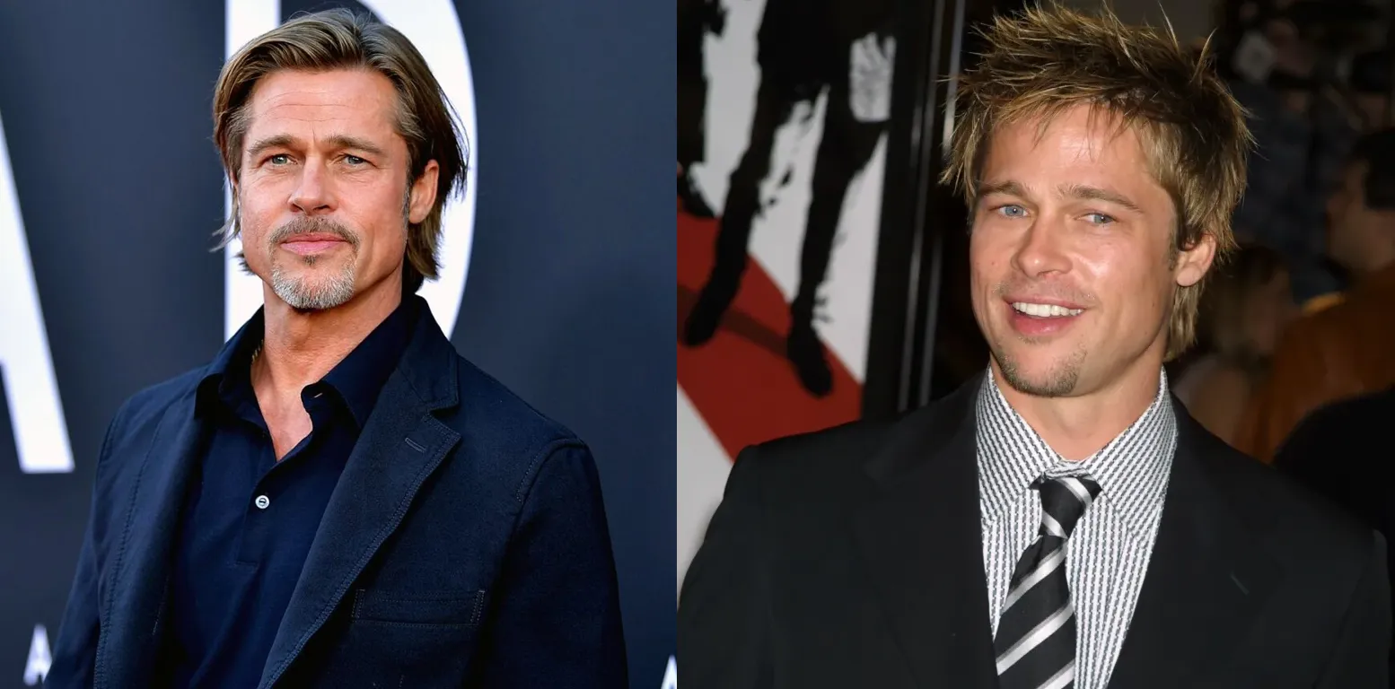brad pitt's lip filler 