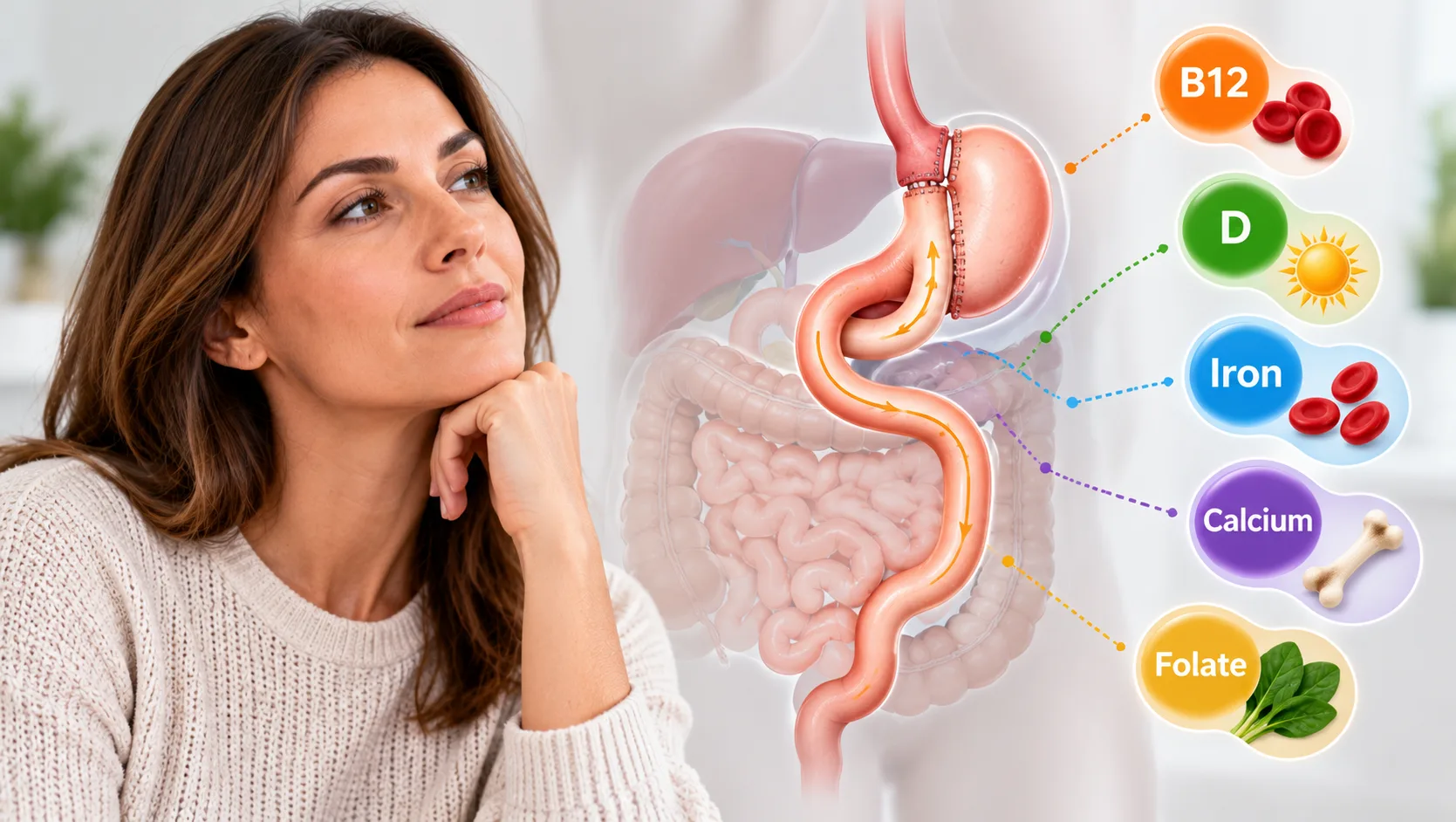 What Causes Vitamin Deficiencies After Gastric Bypass?